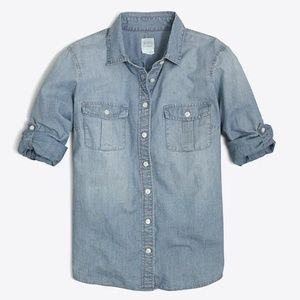 J.Crew Factory Chambray Shirt
